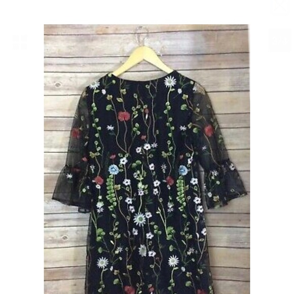 SPENSER JEREMY-Black Multicolor Embroidere… - Picture 3 of 3